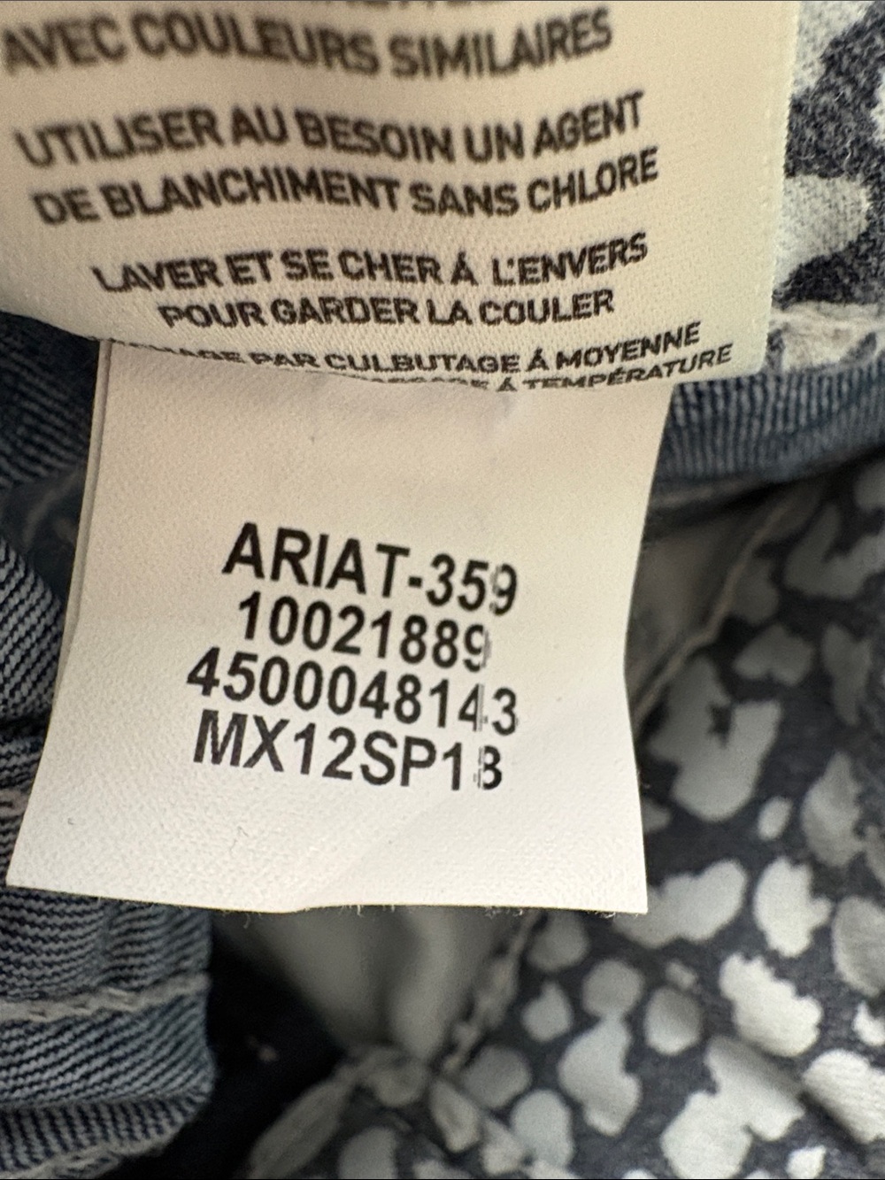 Ariat R.E.A.L. Denim Jeans Women’s 33L Bootcut Mid Rise Dark Wash Western - Picture 5 of 9